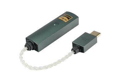 iFi Go Link Max - Портативний підсилювач навушників/ЦАП-донгл USB-C на 3,5/4,4 мм - Plug-and-Play Hi-Res аудіо з покращенням динамічного діапазону - PCM 384kHz/DSD256