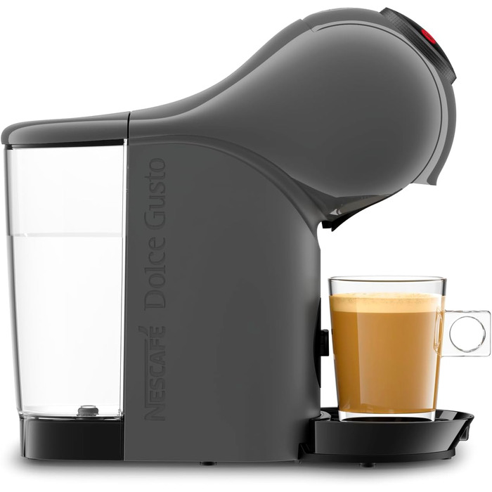 Кавомашина NESCAFÉ Dolce Gusto Genio S від KRUPS, 15 Bar, компактна, з автовимкненням, антрацит, KP243B