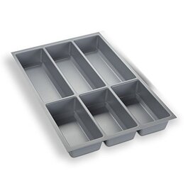 Органайзер для столових приборів Orga-Box сріблясто-сірий для шухляди 80 см (473,5 x 694 мм) Nobilia (2012-2024) III