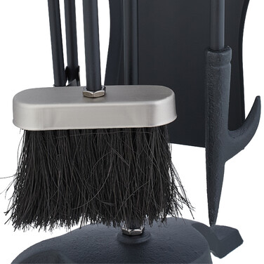Relaxdays 5-Piece Fireplace Tool Set