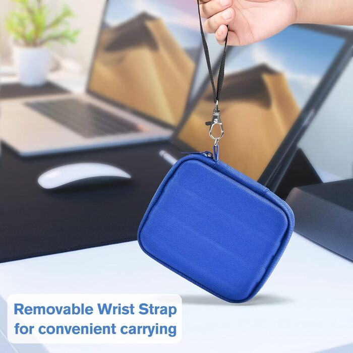 Чохол ProCase для SSD Samsung T7/ T7 Touch (500GB/1TB/2TB) - Жорсткий, Стійкий до ударів, Блакитний