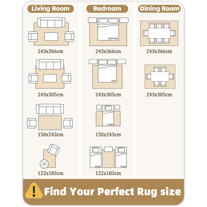 Килимок для дому COLOR&GEOMETRY 60x90 см з TPE-покриттям, сірий (чорно-білий), низький профіль, миється