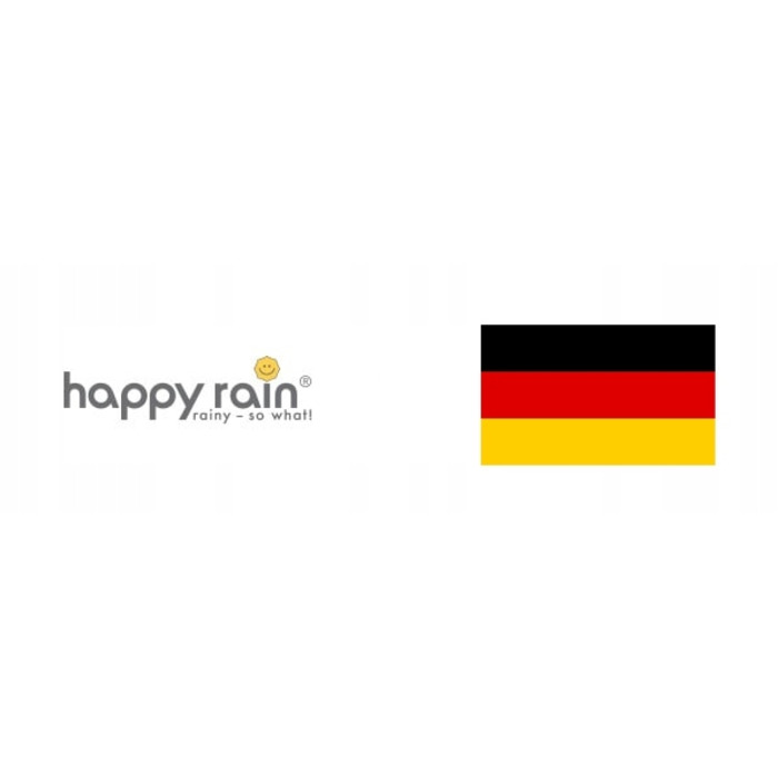 Автоматична складна парасолька Happy Rain з чохлом, синя