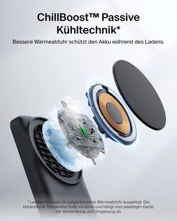 Зарядний станція Belkin UltraCharge 3 в 1 з Qi2.2, 25W, сумісна з MagSafe, для iPhone, AirPods, Apple Watch, Pixel, з адаптером 45W - Чорний