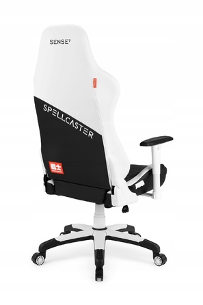 Ігрове крісло Sense7 Spellcaster Senshi Edition XL, штучна шкіра, білий