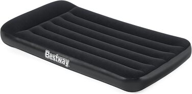 Надувне ліжко Bestway Aeroluxe, 188 x 99 x 30 см, односпальне, з електропомпою, чорне