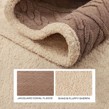 Водонепроникний коврик для собак Luciphia, флісовий, для тварин, для дому та на вулицю, захисний для дивану, ліжка, автокрісла, меблів, M (100 x 145 см), Хакі