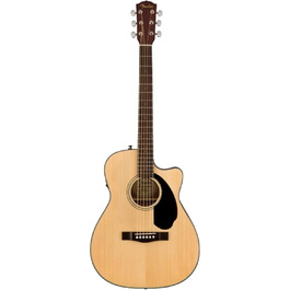 Акустична гітара Fender CC-60SCE з електроакустичним підсиленням, натуральний колір, з безкоштовним доступом до Fender Play