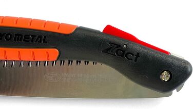 Професійна складна садова пилка ZACT FS 2400 з японської вуглецевої сталі, для гілок і стовбурів, довжина полотна 24 см