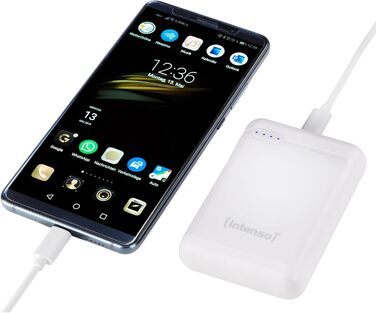Powerbank Intenso 10000mAh XS - білий, для смартфонів, планшетів, MP3-плеєрів та цифрових камер