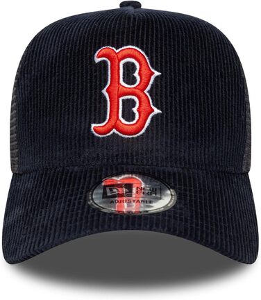 Кепка New Era MLB Trucker з регулюванням, бейсболка Snapback з сіткою, логотип команди (Boston Red Sox #38331)
