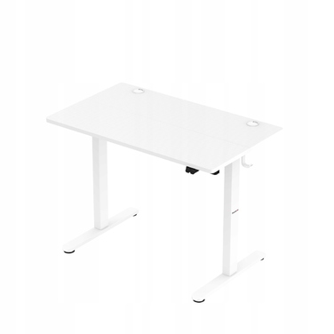 Електричний стіл для роботи 100 см Huzaro Hero 7.9 White з плавним регулюванням висоти