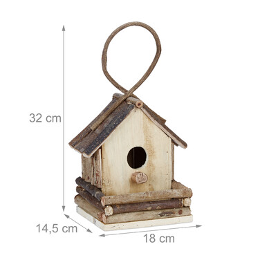 Relaxdays Decorative Birdhouse in Various Designs