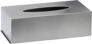 AMARE, Stainless Steel, Silver, Cosmetic Tissue Box