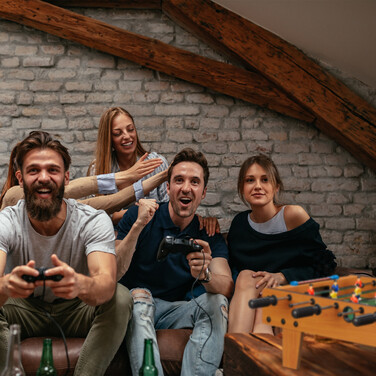 Relaxdays Table Football Game