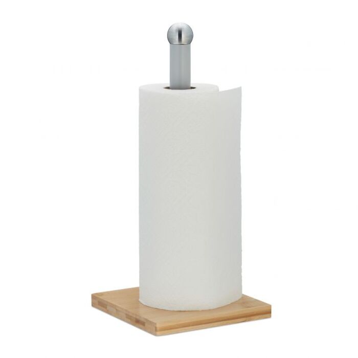 Relaxdays Square Kitchen Roll Holder