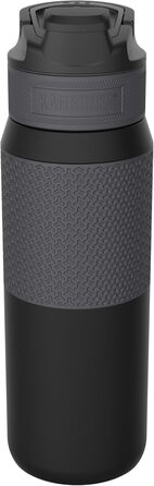 Kambukka Stainless Steel Water Bottle - Insulated Thermos with Snapclean Technology - Dishwasher Safe Lid, Comfortable Grip, 750ml, Nightfall 3.0