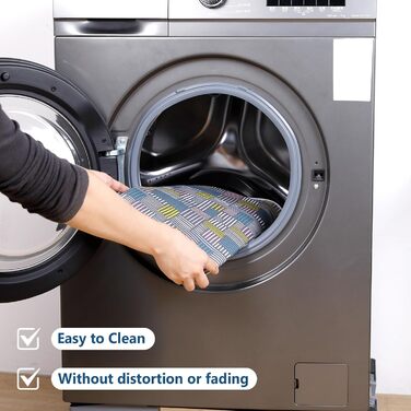 Чохол для прасувальної дошки Cozary 125 x 45 см, бавовна, для парогенератора та праски, стійкий до високих температур (210°C), блакитно-сірий в клітинку