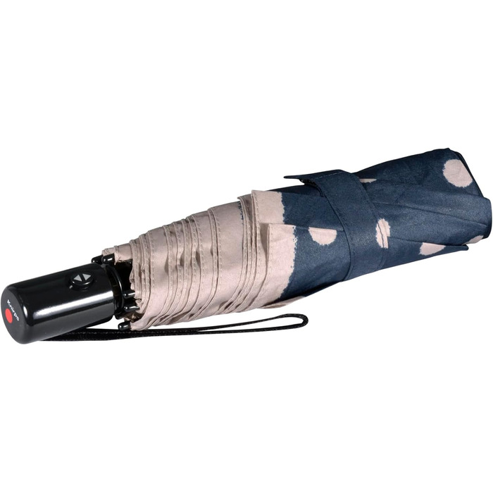 Сонцезахисний парасолька Knirps Duomatic Slim Renature - Green (Dot Art Ocean)