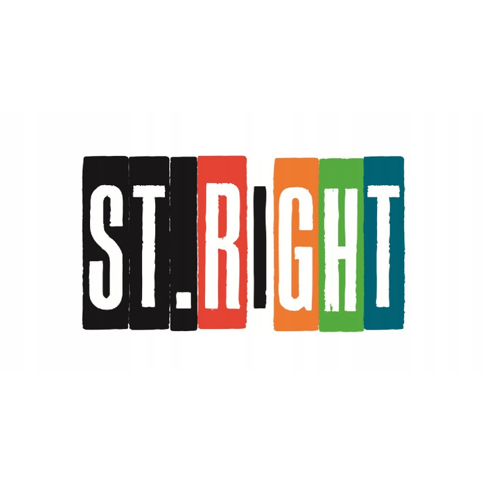 Багатофункціональний шкільний рюкзак St.Right, багатокамерний, різнокольоровий, 20 л