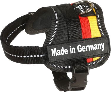 Шлейка для собак K9 Powergeschirr, розмір 2XS/Baby 2, з прапором Німеччини