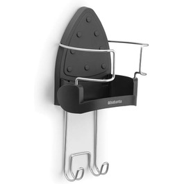 Brabantia - Iron Holder - Made from heat-resistant materials - One size - Suitable for all common (steam) irons - Cool Grey - 38.1 x 16 x 19.5 cm 1 Grey