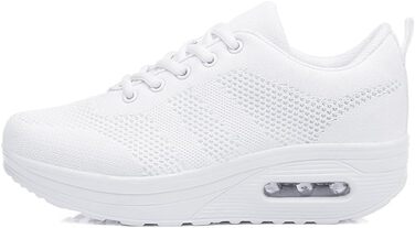 Жіночі кросівки Sisttke Outdoor для бігу та прогулянок, білі, розмір 42 EU