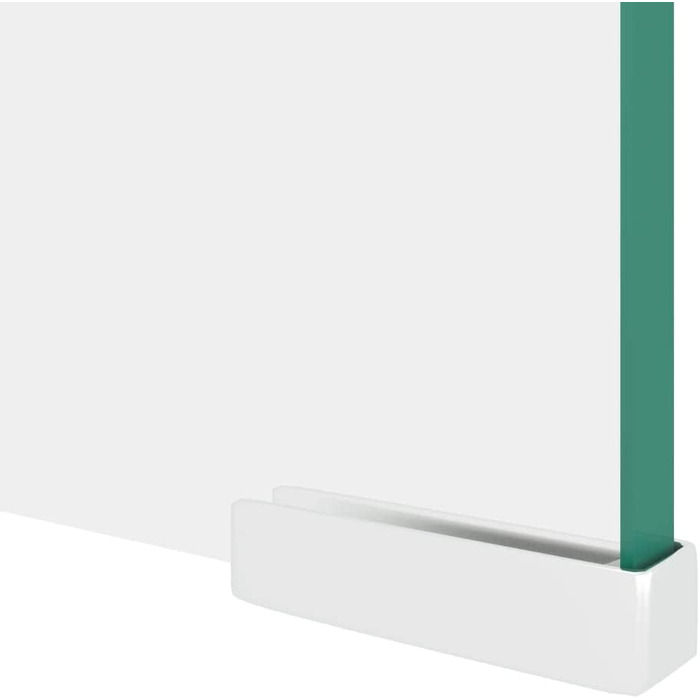 Підставка для монітора та телевізора vidaXL, скляна, прозора, 90x30x13 см