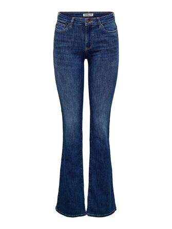 Джинси жіночі кльош ONLY Konroyal Dark Blue Denim, розмір S/34L