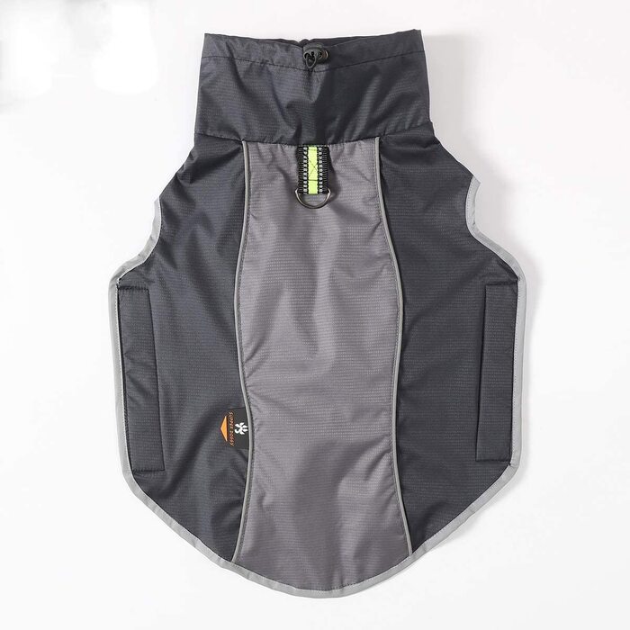 Homieco Fall Winter Dog Coat Jacket, Pet Raincoat, Warm Pet Jacket Dog Jacket Dog Sweater for Dogs M Black
