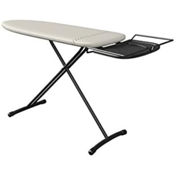 Laurastar Universal Ironing Cover - Beige Cotton Cover for Ironing Boards - 131cm x 55cm - Clip-On Design, Machine Washable