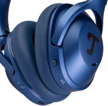 Бездротові Bluetooth-навушники Teufel REAL Blue NC 3 Over-Ear з активним шумопоглинанням (ANC), Steel Blue