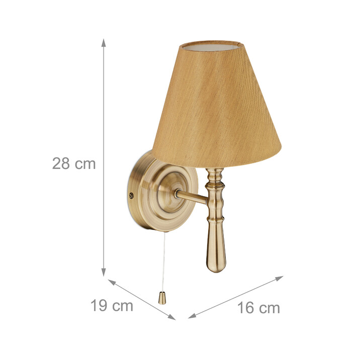 Relaxdays Umbrella Lamp