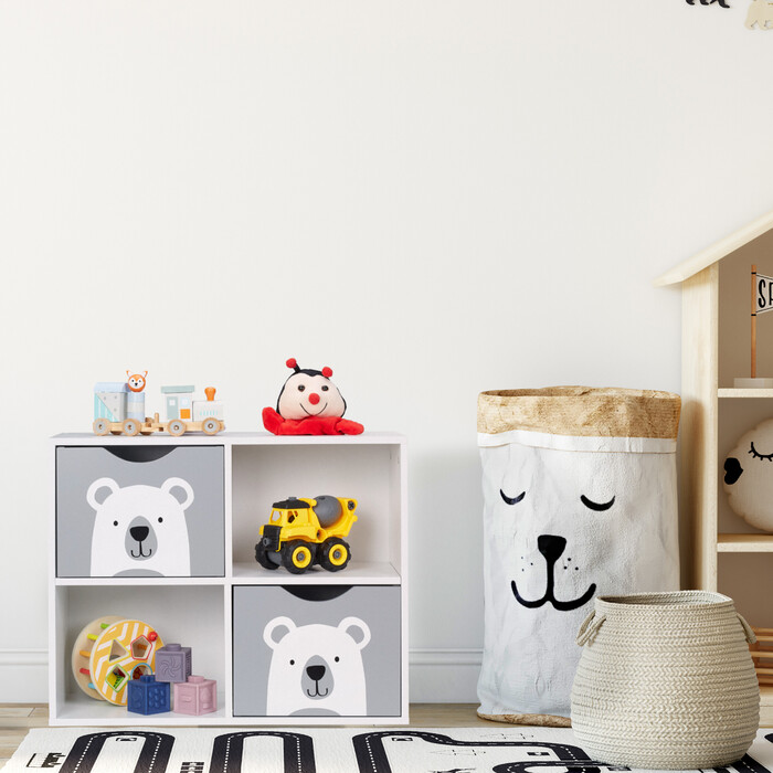 Relaxdays Children's Shelf Bear