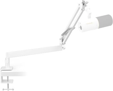 Тримач для мікрофона TONOR T20LP з низьким профілем - регульований штатив для геймінгу, подкастингу та запису звуку