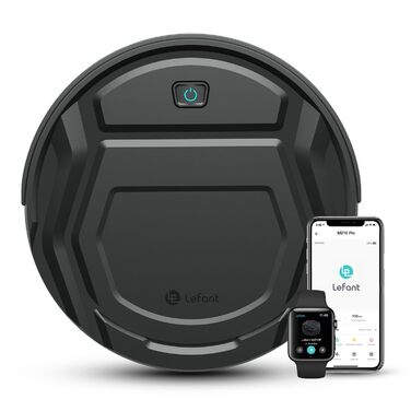 Робот-пилосос LEFANT M210P P1: тихий, тонкий, з Wi-Fi, Alexa, 6 режимів, для тварин, підлоги, килими