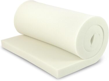 MSS e.K. Viscotopper 200 x 90 x 4 cm with jersey cover