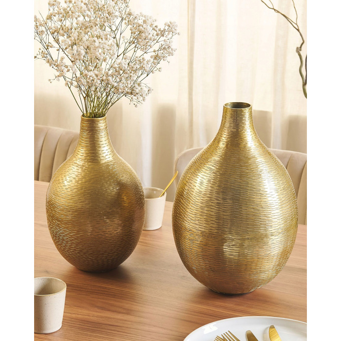 Металева ваза Beliani, 21 x 32 см