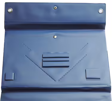 Ecobra Navigations Cutlery Pouch, Empty, Blue