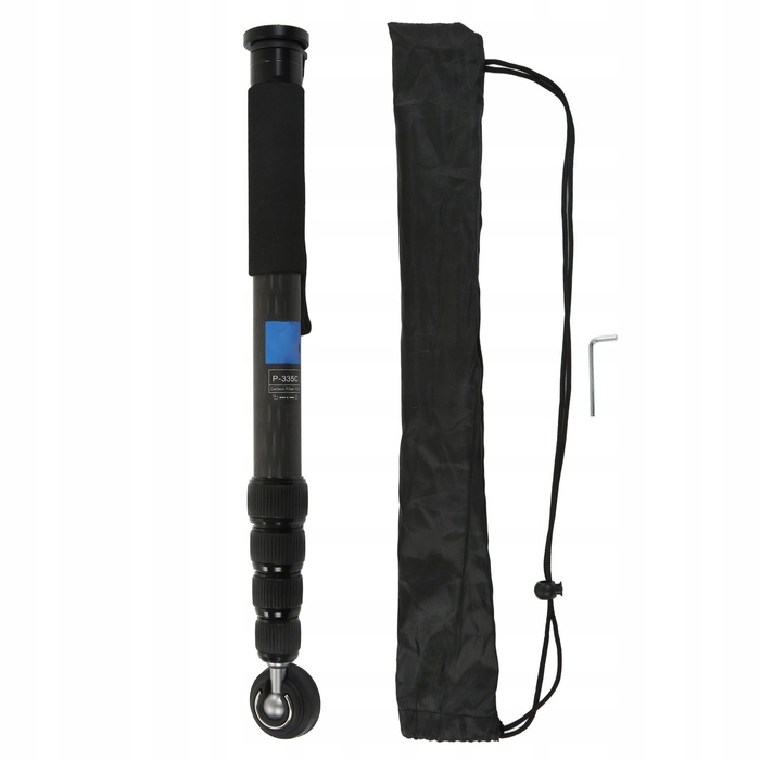 Портативний карбоновий монопод P335C, 5 секцій, для фотографії