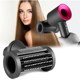 Диффузорна насадка для Dyson Airwrap та Supersonic, м'яка повітряна насадка-диффузор, концентратор для укладання, насадка для вирівнювання, аксесуар для фену Dyson, 2 режими для гладкого та об'ємного стайлінгу (1 насадка)