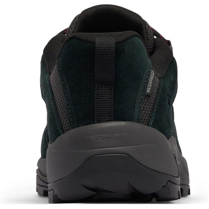 Чоловічі трекінгові черевики Columbia Redmond Iv Low Waterproof Mid Rise, чорний/червоний
