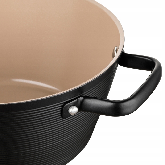 Каструля традиційна Florina Carina Black, 2,2 л