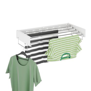 Relaxdays Wall-Mounted Clothes Rail