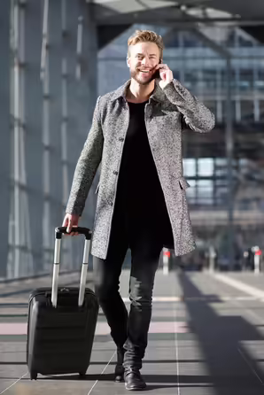 Валіза Aerolite XL 79 см, легка ABS, 4 колеса, чорна, жорсткий корпус, ручна поклажа 55 см