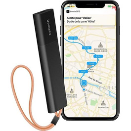 GPS-трекер Invoxia без SIM, з реальним відстеженням, довгий час автономної роботи, підписка включена, для авто, мотоцикла, самоката, сумки, дитини, літніх людей, пошуку цінних речей