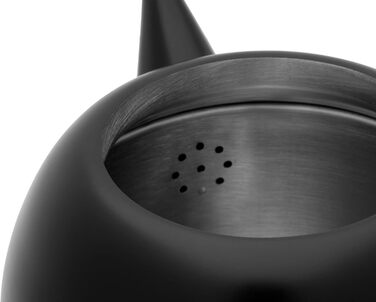 Bredemeijer small, round, double-walled teapot 0.5 Liter (Black, 1.4 L)