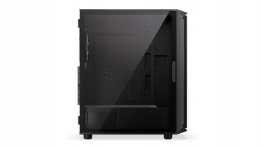 Корпус ПК Krux Orona ARGB Midi Tower, загартоване скло, 4 вентилятори 120мм, чорний
