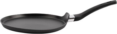 MasterChef Crepe Pan Induction, Pancake Pan for Pancakes, Roti, Omelette, Tortilla, Induction, Gas, Ceramic Hob, Non-Stick Coating Aluminum, 25cm, Extra Wide Natural Collection (Essentials Collection)