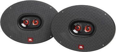 JBL Club 9632 – трьохсмугові автомобільні динаміки Harman Kardon, 255 Вт, овальні 6x9”, чорні, комплект акустики для авто